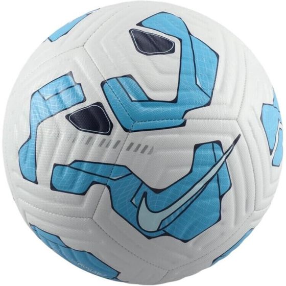 Nike Size 12 Size 3 Size 4 Size 5 Soccer Rubber Machine Stitched Soccer Ball Unisex Light Blue/White