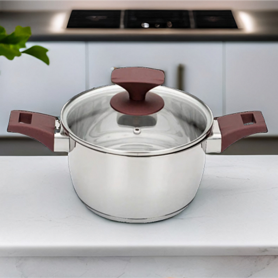 Кастрюля с крышкой AUGUSTA SPECIALE 18х10.5см 2.4л