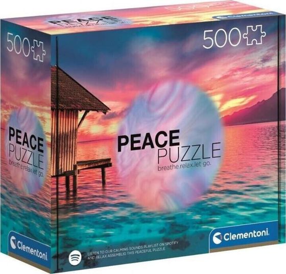 Clementoni Puzzle 500 elementów Peace Collection Living The Present