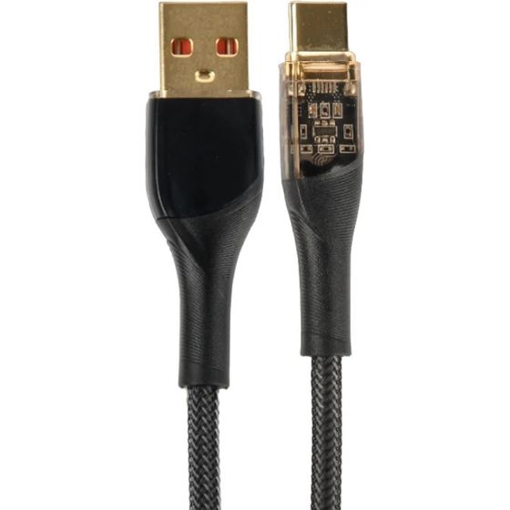 Кабель Perfeo USB A(m) - microUSB(m) PREMIUM нейлон 1м черный (U4710)