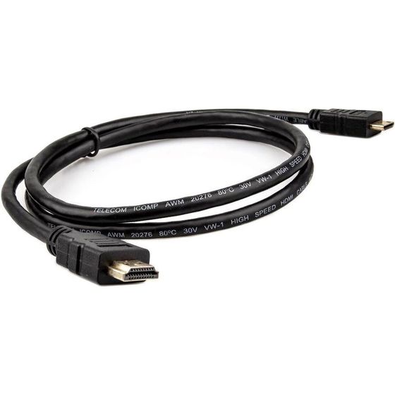 Кабель Telecom HDMI (m) - Mini HDMI(m) 1м черный (TCG205-1M)