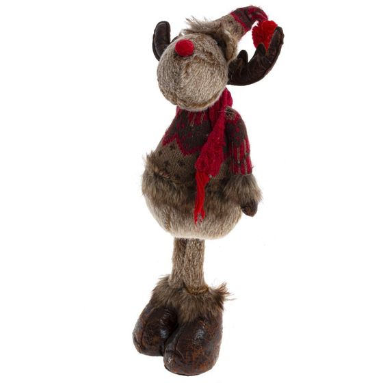 Игрушка набивная &quot;Олень&quot;, L21 W24 H54/41 см