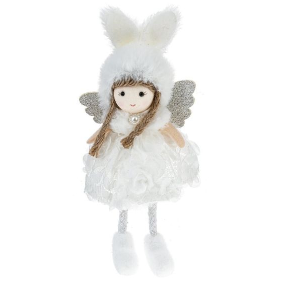 Изделие декоративное &quot;Девочка-ангел&quot;, L8,5 W8 H18,5 см, 2в.