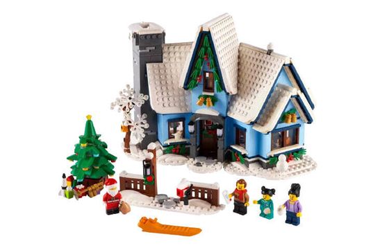 LEGO Santa&#39;s Visit Winter Village Set 10293