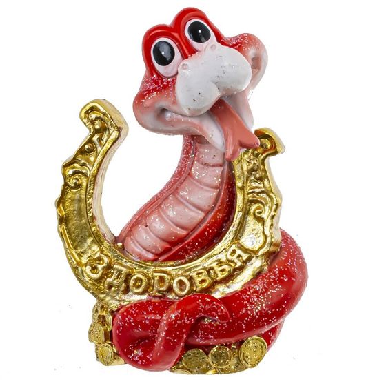 Фигурка декоративная &quot;Змея&quot;, L5,5 W5 H8 см, 4в.