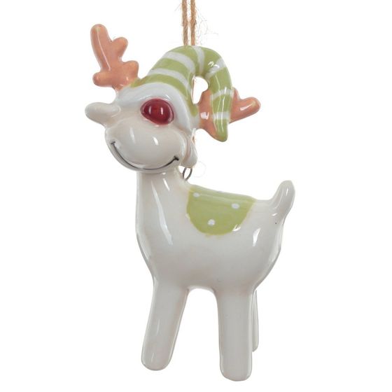 Украшение новогоднее &quot;Олень&quot;, L4,5 W3,5 H7,5 см, 2в.