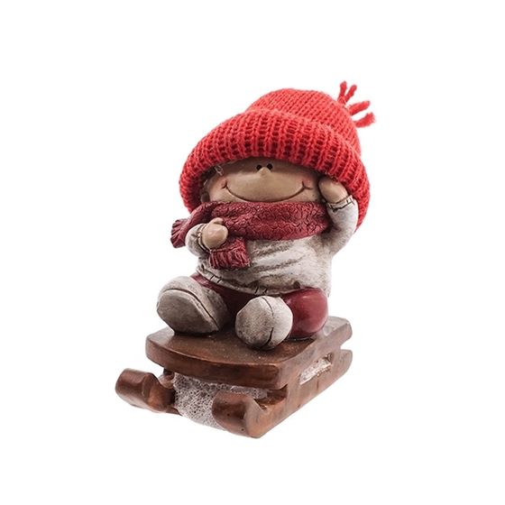 Фигурка декоративная &quot;Ребенок&quot;, L10 W7 H9 см, 2в.