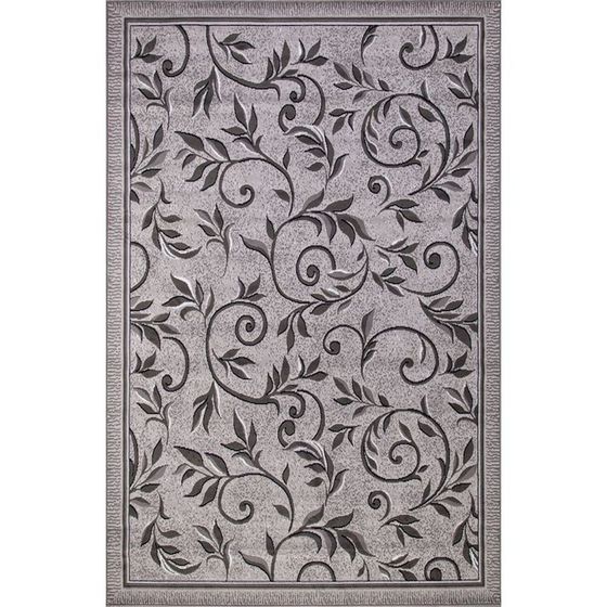 Ковёр прямоугольный Merinos Silver, размер 150x300 см, цвет light gray mр