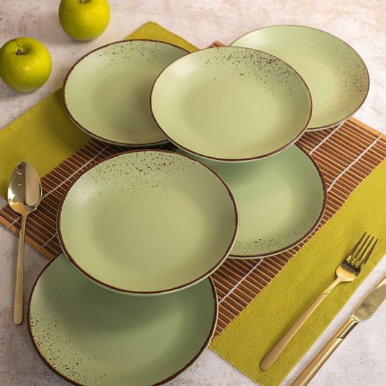 Тарелка десертная OH!SPLASH зеленый 19см