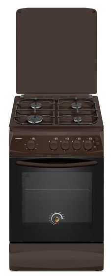 Плита газовая Kraft KF-FSK5403AGBR коричневый