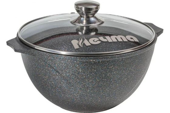 Казан Мечта Гранит 8л стек.кр темно-синий (58803)
