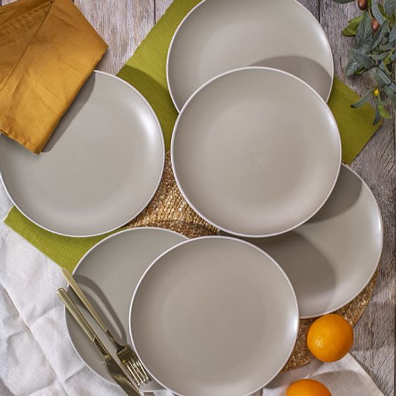 Тарелка десертная  SCANDY OLIVE 19.3см