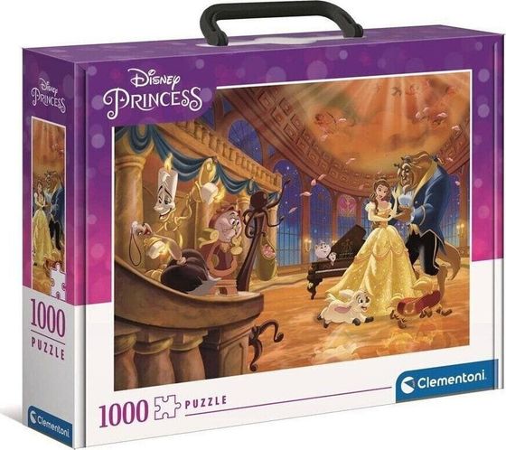 Clementoni CLE пазл 1000 Портфель Disney Princess 39676
