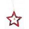 !09 Набор из 4-х новогодних украшений "Звезды"