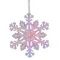 Украшение новогоднее &quot;Снежинка&quot;, L11 W0,3 H11 см, 3в.