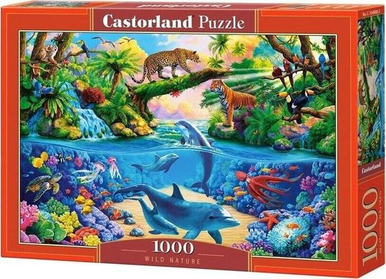 Castorland Puzzle 1000 element?w Dzika natura, delfiny