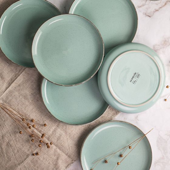 Тарелка десертная DAILY бирюзовый 19см