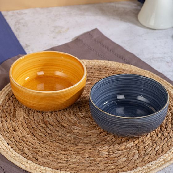 Салатник TWIST медовый 14см