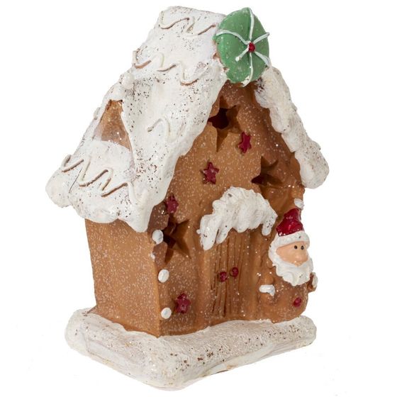 Фигурка декоративная с подсветкой &quot;Домик&quot;(LR44x2), L11 W6 H13 см