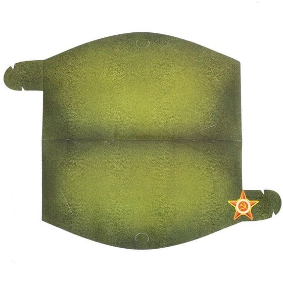 !Головной убор &quot;Пилотка&quot; 5 штук