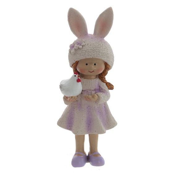 Фигурка декоративная &quot;Девочка&quot;, L5 W4 H13 см, 2в.