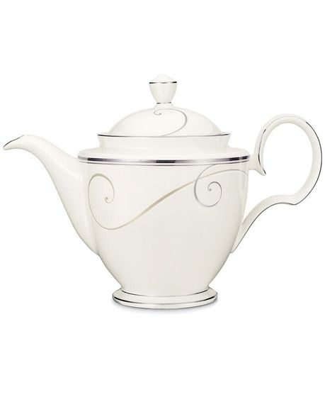 Dinnerware, Platinum Wave Coffee Pot