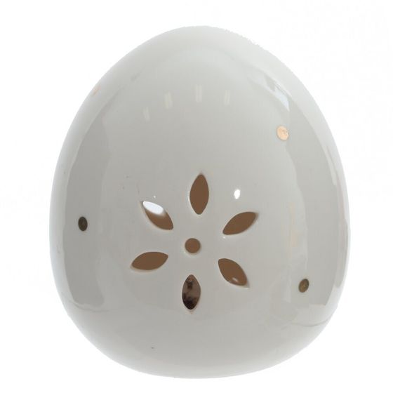 Фигурка декоративная &quot;Яйцо&quot; (подсветка, 3xLR44 н/п), L9,, L9 W9 H11 см