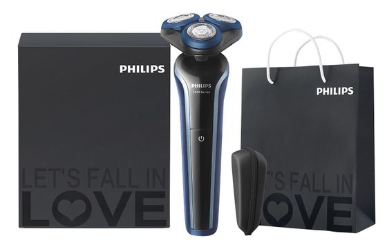 PHILIPS S3608 Swivel Type Full-Body Washable Three Blades Electric Wet And Dry Shaving