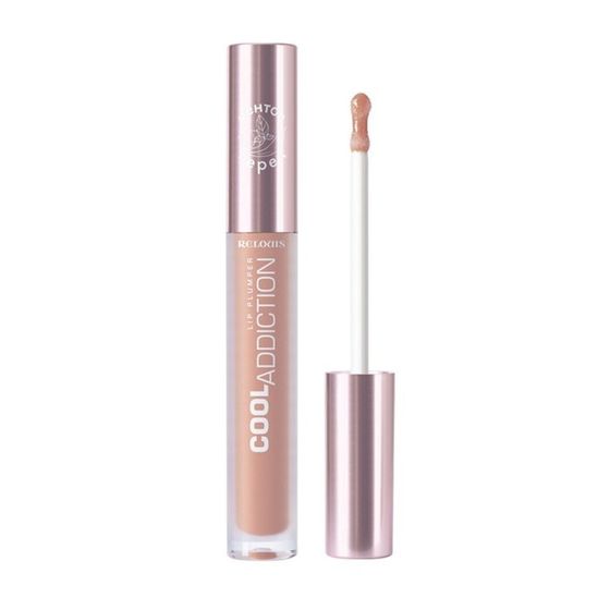 Плампер для губ Relouis Cool Addiction, увеличение объема губ, тон № 06 Light Caramel, 3 г