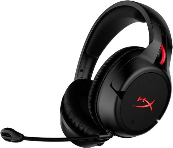 Наушники с микрофоном HyperX Cloud Flight черный мониторные Radio оголовье (4P5L4AA#ABL)