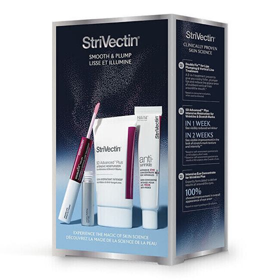 Smooth &amp; Plump anti-wrinkle skin care gift set