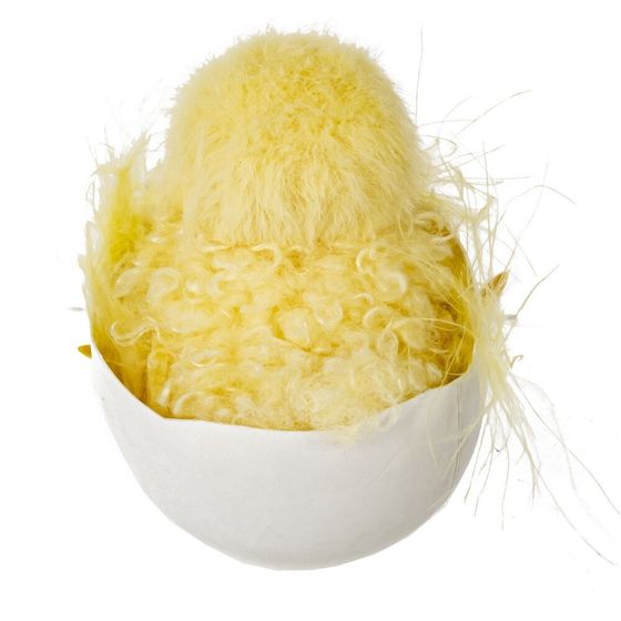 Изделие декоративное подвесное &quot;Цыпленок&quot; (блок 6шт), L7 W5 H7 см, 3в.