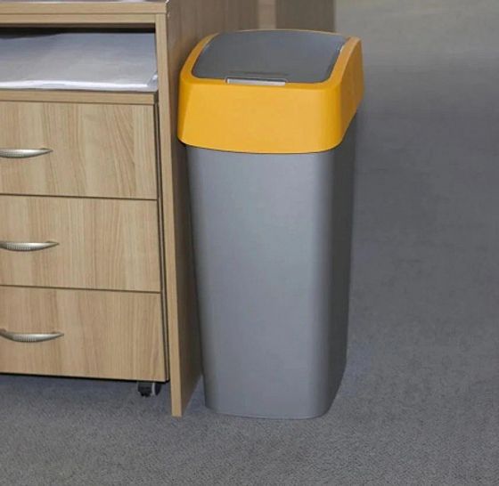 Контейнер для мусора FLIP BIN 25л оранжевый