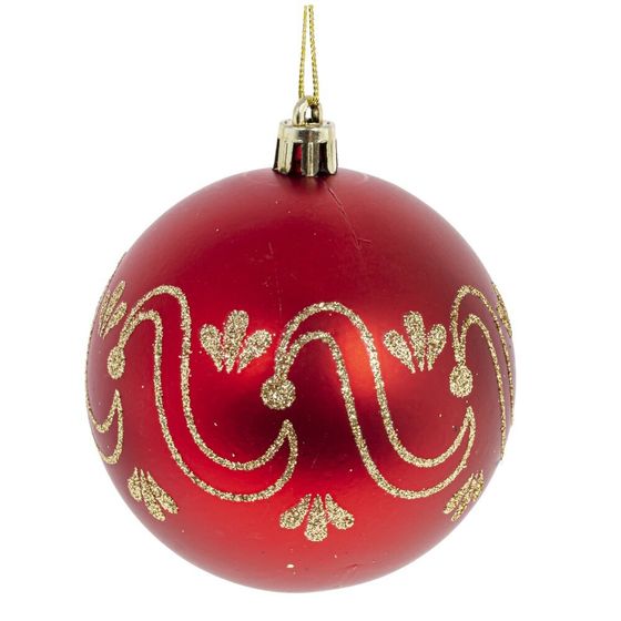 Набор из 12шт Украшение новогоднее &quot;Шар&quot;, D 8 см, L35 W27 H8,5 см