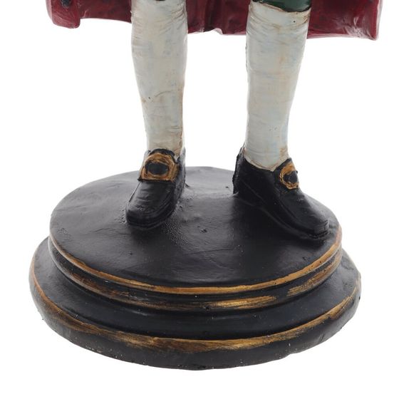 Фигурка декоративная &quot;Кот&quot; с часами, L14 W13 H41 см