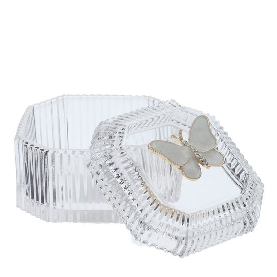 Шкатулка, L8,5 W8,5 H7 см