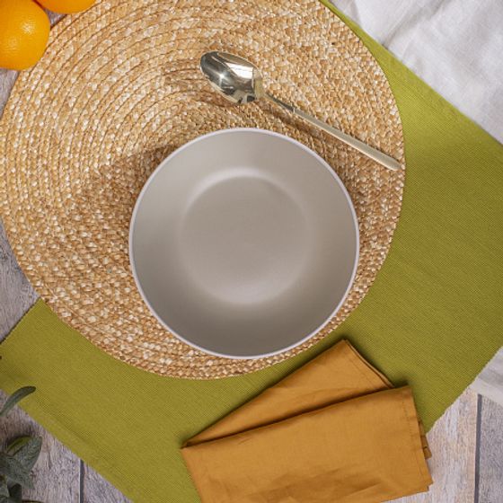 Тарелка суповая SCANDY OLIVE 20.5см