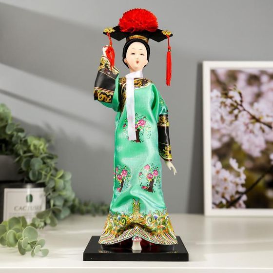 Кукла коллекционная &quot;Китаянка в национальном платье&quot; 32х12,5х12,5 см