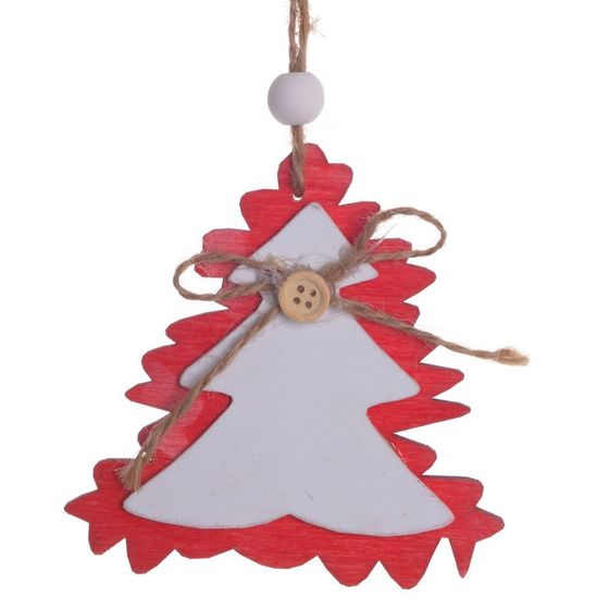 Украшение новогоднее &quot;Сердце/Звезда/Елка&quot;, L10W2H10,5см 3в.