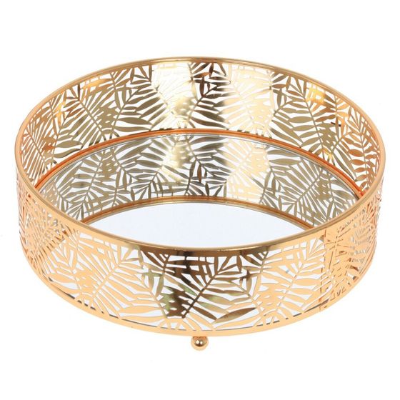 Поднос декоративный, L30 W30 H10 см