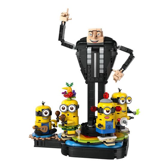 LEGO Brick-Built Грю и Миньоны
