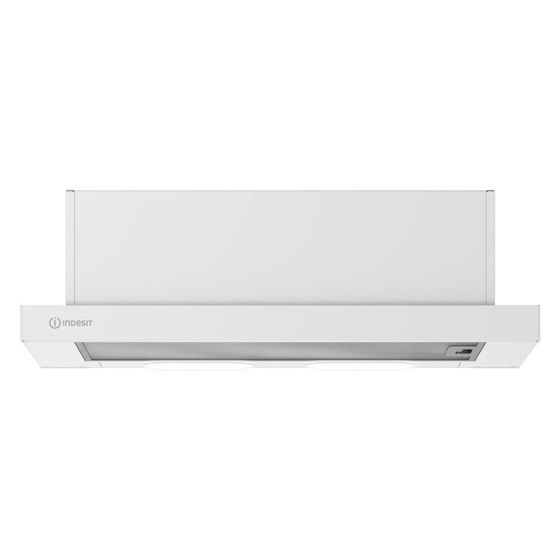 Вытяжка встраиваемая Indesit INT 62HR WH белый управление: ползунковое (1 мотор)