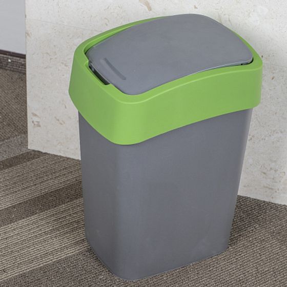 Контейнер для мусора FLIP BIN 25л зеленый