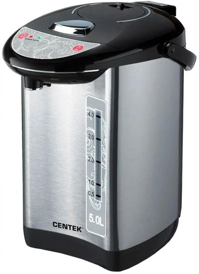 Термопот Centek CT-1083 5л 850Вт черный/серебристый