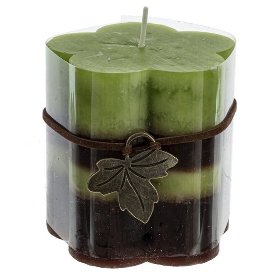 Свеча ароматическая, D 7 см, L7 W7 H7 см, 4в.