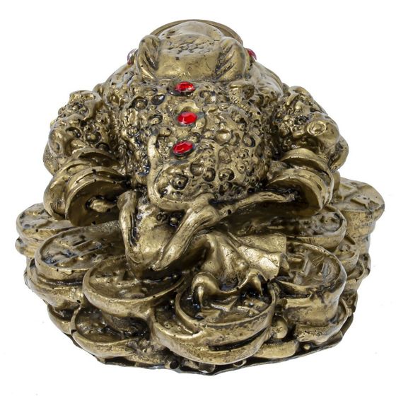 Фигурка декоративная &quot;Лягушка денежная&quot;, L8 W7 H4,5 см