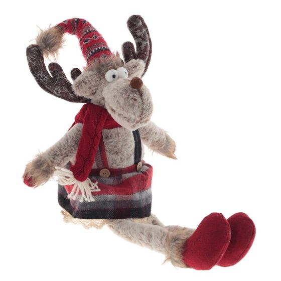 Игрушка набивная &quot;Олень&quot;, L22 W16 H74/24 см, 2в.
