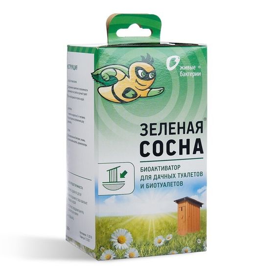 Биоактиватор для дачных туалетов и биотуалетов &quot;Зелёная сосна&quot;, 300 г