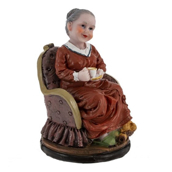 Фигурка декоративная &quot;Бабушка/Дедушка&quot;, L10,5 W10,5 H16 см, 2в.