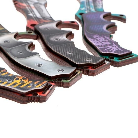 !09 Набор из 2-х штук: Сувенирное оружие «Нож охотничий» МИКС, длина 25 см